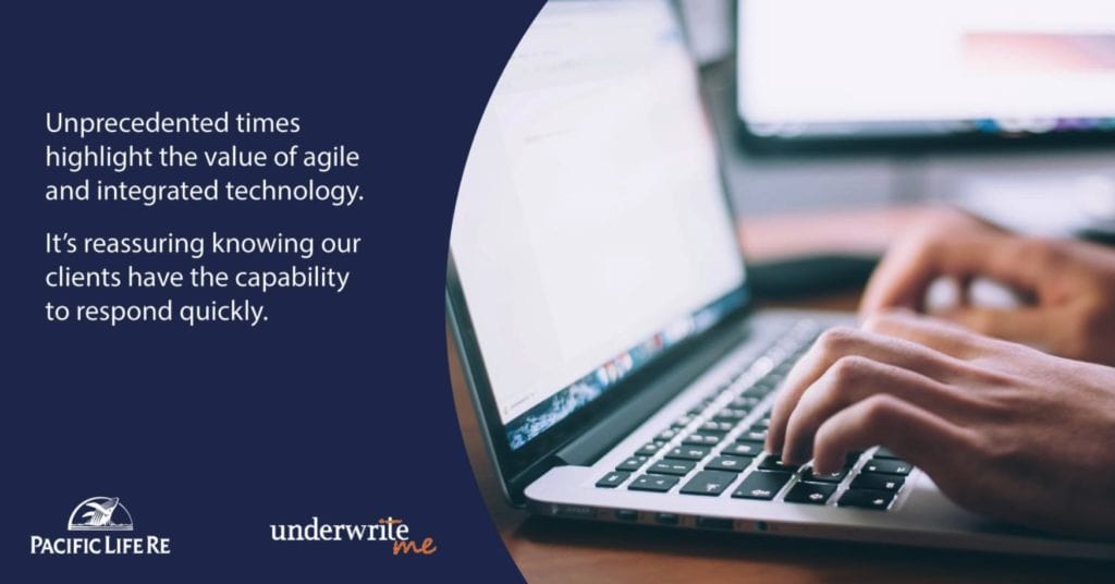 UnderwriteMe partners able to react quickly to COVID-19 challenges