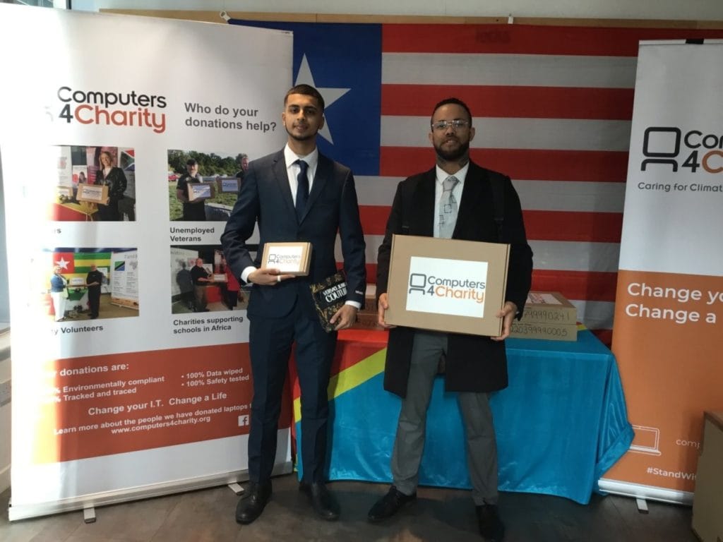 UnderwriteMe teams up with Computers4Charity to support youth charities